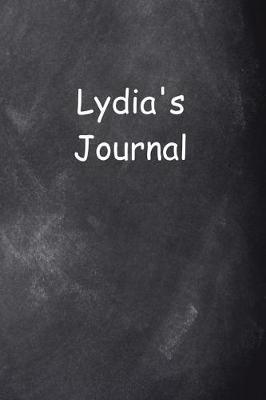 Book cover for Lydia Personalized Name Journal Custom Name Gift Idea Lydia