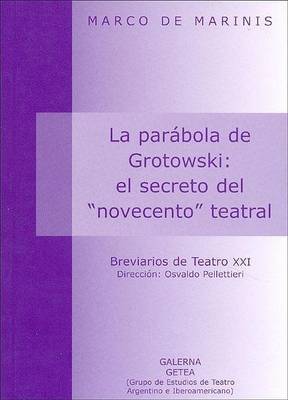 Book cover for Parabola de Grotowski