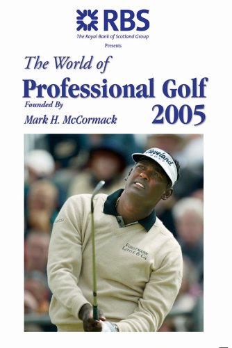 Book cover for The World of Professional Golf 2005