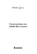 Book cover for Conversaciones Con Adolfo Bioy Casares