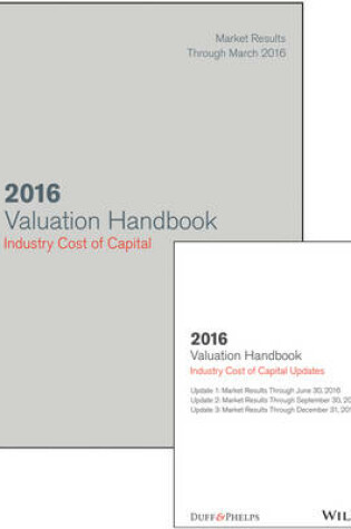 Cover of 2016 Valuation Handbook – Industry Cost of Capital + Quarterly PDF Updates (Set)