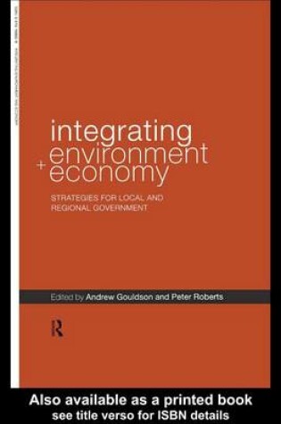 Cover of Integrating Environment and Economy