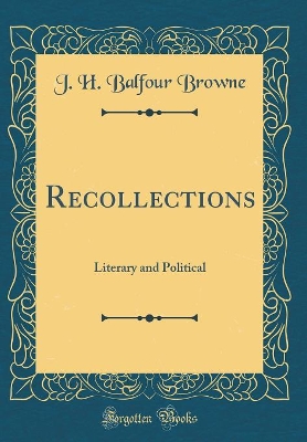 Book cover for Recollections