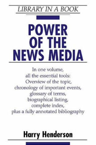 Cover of Power of the News Media