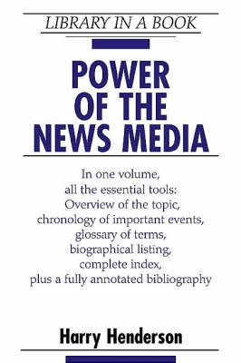 Book cover for Power of the News Media