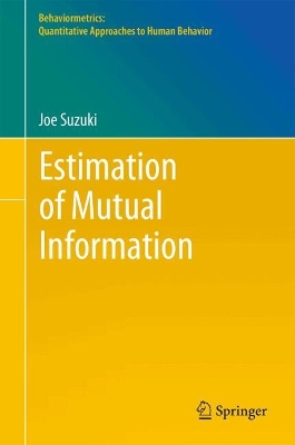 Book cover for Estimation of Mutual Information
