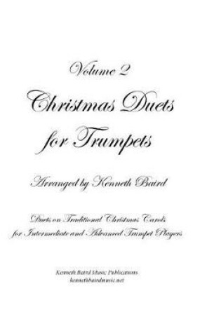 Cover of Christmas Duets, Volume 2, for Trumpets