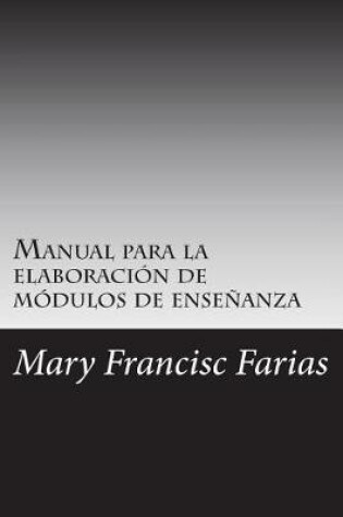 Cover of Manual para la elaboracion de modulos de ensenanza