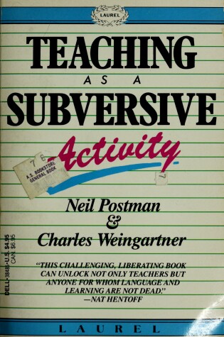 Cover of Teaching as a Subver