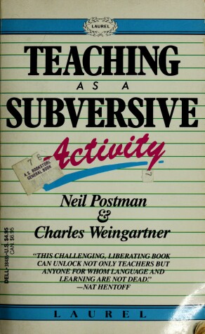 Book cover for Teaching as a Subver