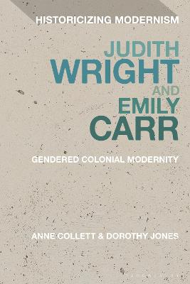 Book cover for Judith Wright and Emily Carr