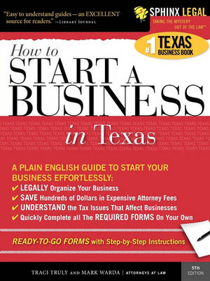 Book cover for Start a Business in Texas