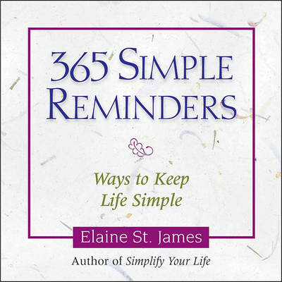 Book cover for 365 Simple Reminders