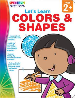 Cover of Let's Learn Colors & Shapes, Ages 1 - 5