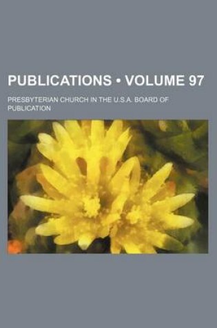 Cover of Publications (Volume 97)