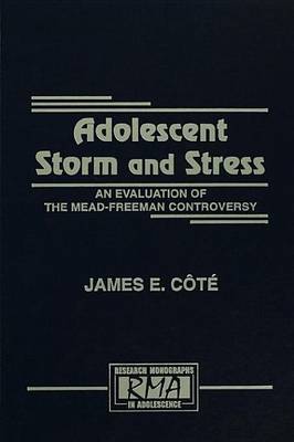 Book cover for Adolescent Storm and Stress: An Evaluation of the Mead-Freeman Controversy