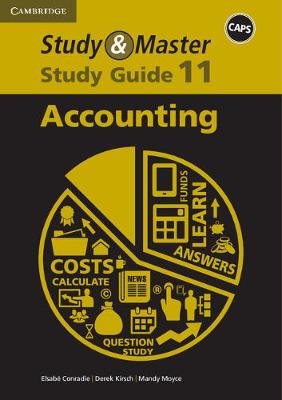 Book cover for Study & Master Accounting Study Guide Grade 11 English