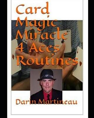 Book cover for Card Magic Miracle 4 Aces Routines