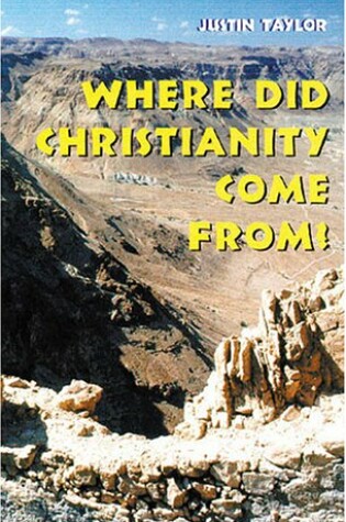 Cover of Where Did Christianity Come From?