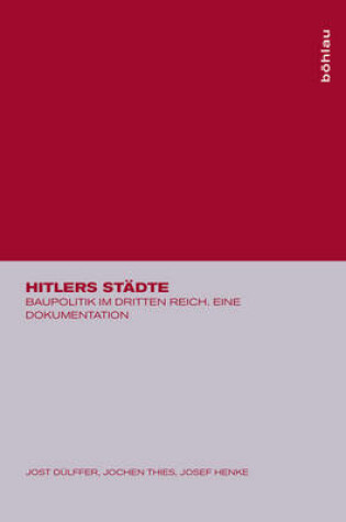 Cover of Hitlers St dte