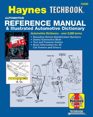 Book cover for Automotive Reference Manual & Illustrated Automotive Dictionary Haynes Techbook (USA)