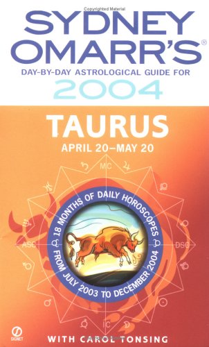 Book cover for Sydney Omarr's Taurus 2004