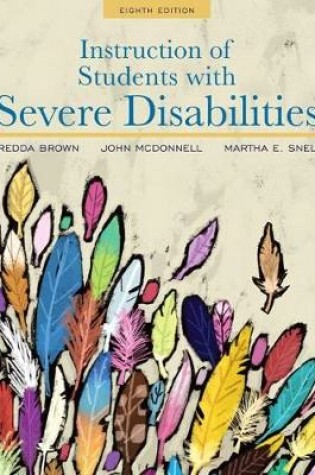 Cover of Instruction of Students with Severe Disabilities, Loose-Leaf Version