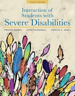 Book cover for Instruction of Students with Severe Disabilities, Loose-Leaf Version