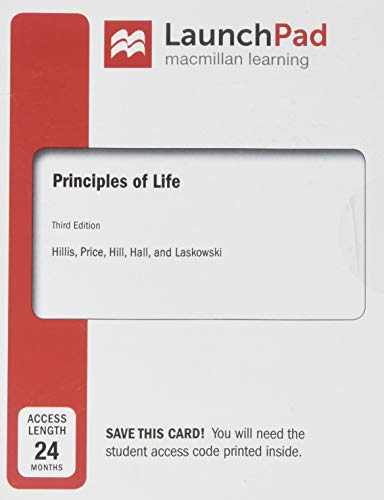 Book cover for Launchpad for Principles of Life (4-Term Access)