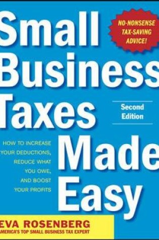 Cover of Small Business Taxes Made Easy