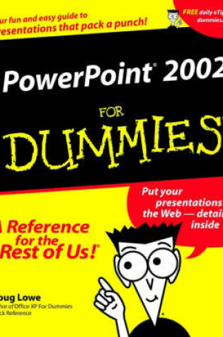 Cover of PowerPoint 2002 For Dummies