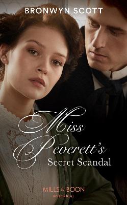 Book cover for Miss Peverett's Secret Scandal