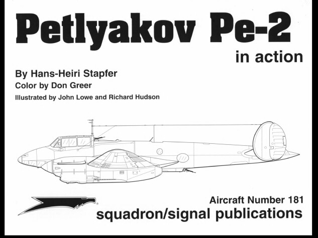 Book cover for Petlyakov PE-2