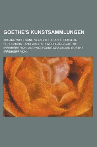 Cover of Goethe's Kunstsammlungen