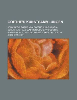 Book cover for Goethe's Kunstsammlungen