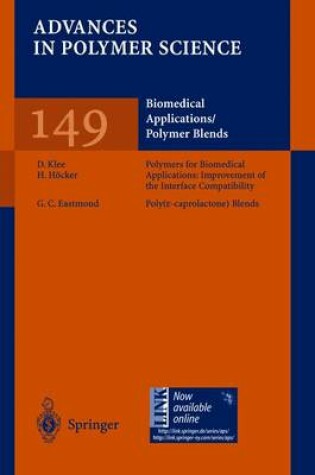 Cover of Biomedical Applications Polymer Blends