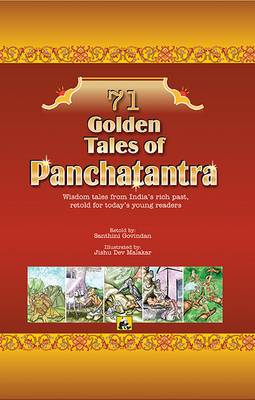 Book cover for 71 Golden Tales of Panchatantra