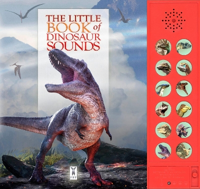 Book cover for The Little Book of Dinosaur Sounds