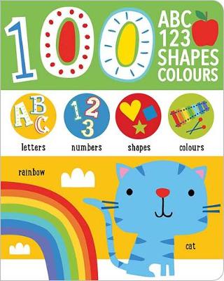 Book cover for First 100 Alphabet, Shapes, Colours, Numbers