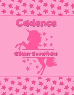 Book cover for Cadence Glitter Snowflake