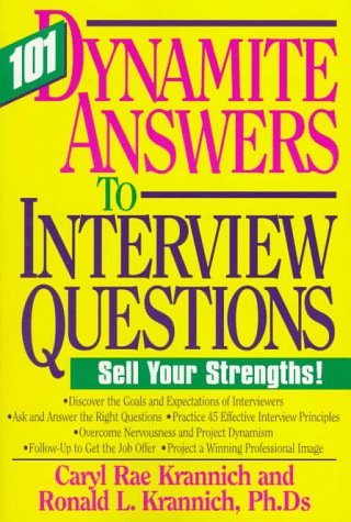 Book cover for 101 Dynamite Answers to Interview Questions