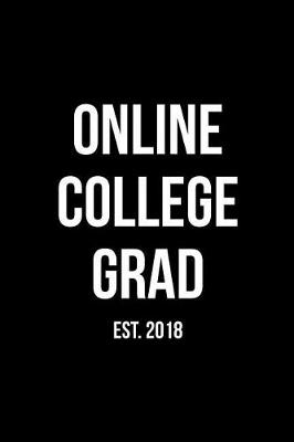 Book cover for Online College Grad Est 2018