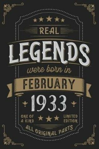 Cover of Real Legendes were born in February 1933