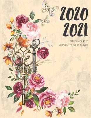 Book cover for Daily Planner 2020-2021 Christian Flowers 15 Months Gratitude Hourly Appointment Calendar