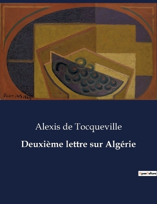 Book cover for Deuxième lettre sur Algérie