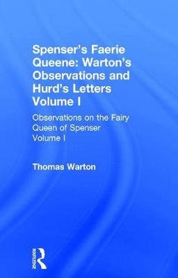 Book cover for Observations On Fairy Queen V1