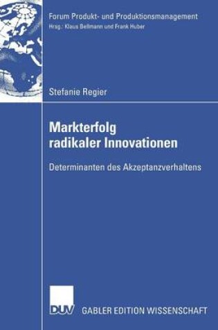 Cover of Markterfolg radikaler Innovationen