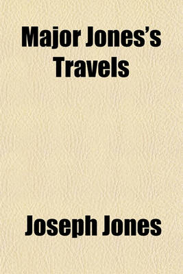 Book cover for Major Jones's Travels