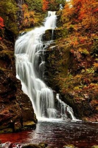 Cover of Waterfall in an Autumn Landscape Journal