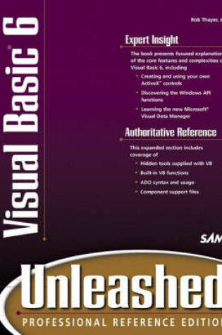 Cover of Visual Basic 6 Unleashed, Professional Reference Edition